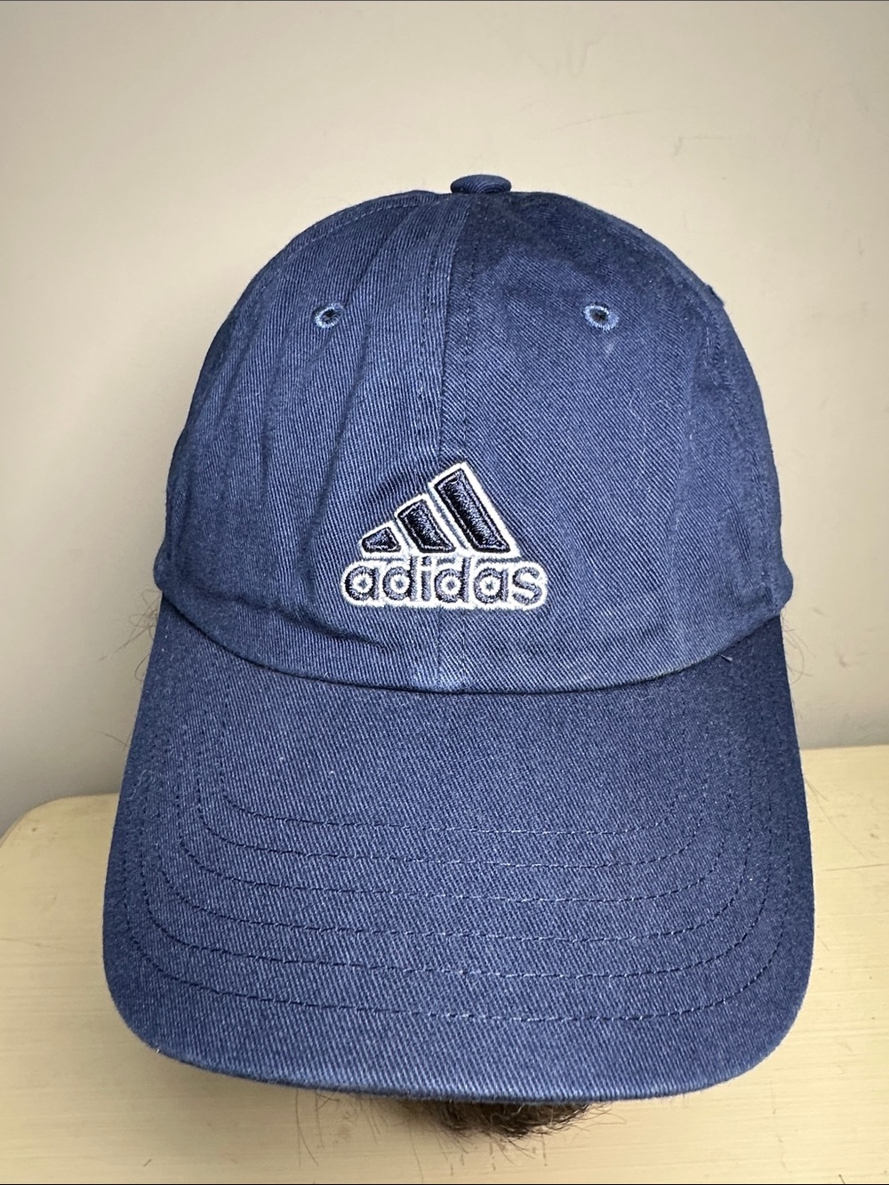 Adidas Navy Blue Logo Baseball Cap
